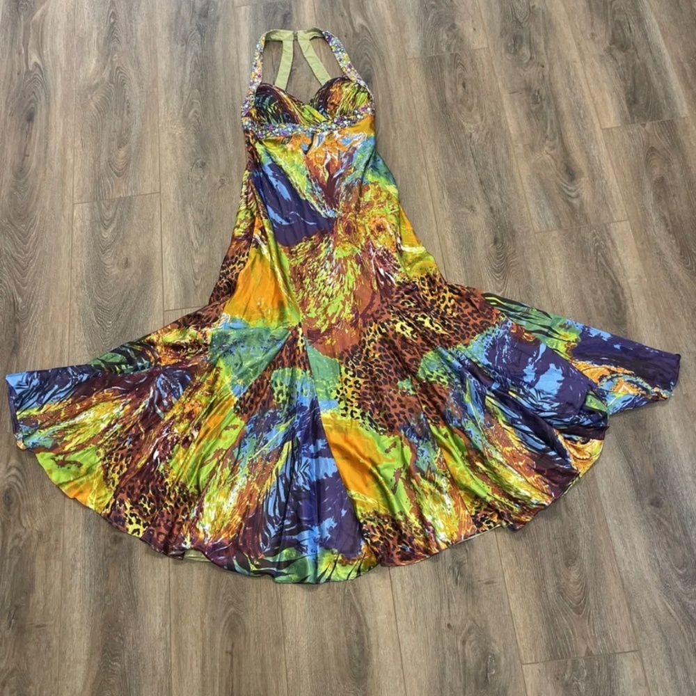 Camille La Vie  Colorful Maxi Dress Size 12P